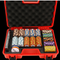 Set Completo de Fichas de Póker Texas Hold'em con Mahjong, Ajedrez y Cartas