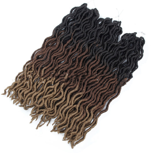 Extensiones de Cabello Trenzado Sintético Rizado Ombré - Image 9