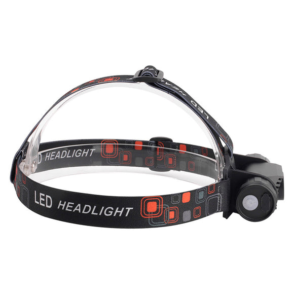 Linterna Frontal LED Recargable USB - Impermeable para Pesca y Aventura