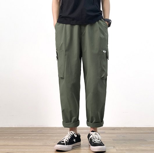 Pantalón Recto Coreano Moderno para Hombre - Image 4