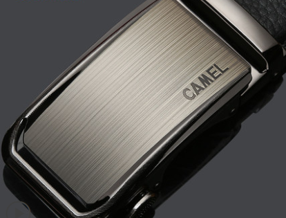 Cinturón de Cuero para Hombre con Hebilla Automática - Correa de Gamuza Casual - Image 11