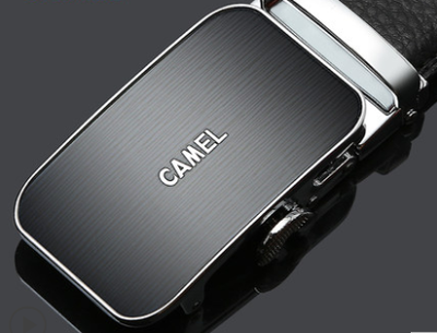 Cinturón de Cuero para Hombre con Hebilla Automática - Correa de Gamuza Casual - Image 12