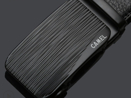 Cinturón de Cuero para Hombre con Hebilla Automática - Correa de Gamuza Casual - Image 13