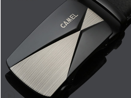 Cinturón de Cuero para Hombre con Hebilla Automática - Correa de Gamuza Casual - Image 16