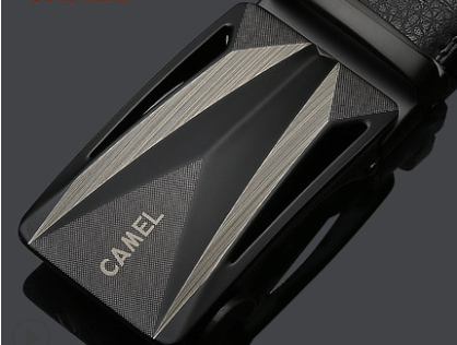 Cinturón de Cuero para Hombre con Hebilla Automática - Correa de Gamuza Casual - Image 18
