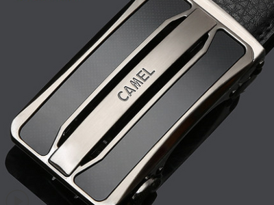 Cinturón de Cuero para Hombre con Hebilla Automática - Correa de Gamuza Casual - Image 24