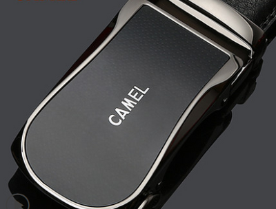 Cinturón de Cuero para Hombre con Hebilla Automática - Correa de Gamuza Casual - Image 20