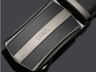 Cinturón de Cuero para Hombre con Hebilla Automática - Correa de Gamuza Casual - Image 25