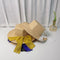 Sombrero de Rafia Hexagonal Estilo Coreano con Lazo y Ala Grande