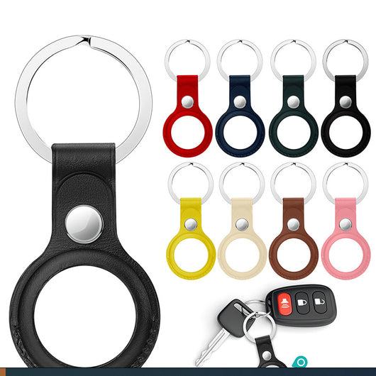 Funda Protectora de Cuero para AirTag - Localizador Antirobo