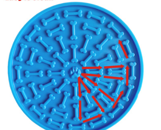 Tapete Silicona Comedero Lento para Perros - Mat Masticable Antiestrés - Image 8