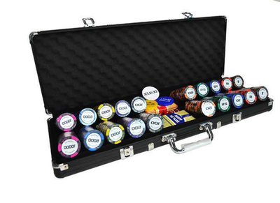 Juego de Fichas de Póker Texas Hold'em Profesional 14g - Set Completo para Casino - Image 9