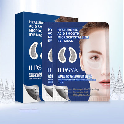 Parches Contorno de Ojos con Ácido Hialurónico y Micronagujas - Reduce Arrugas y Líneas de Expresión