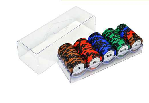 Juego de Fichas de Póker Texas Hold'em Profesional 14g - Set Completo para Casino - Image 6