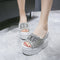 Sandalias Joyero con Strass y Detalles Brillantes
