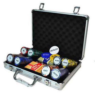 Juego de Fichas de Póker Texas Hold'em Profesional 14g - Set Completo para Casino - Image 7