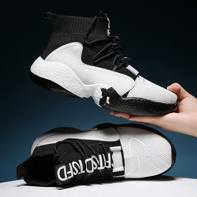 Zapatillas Deportivas Tejidas Altas para Hombre Flying Knit - Image 5