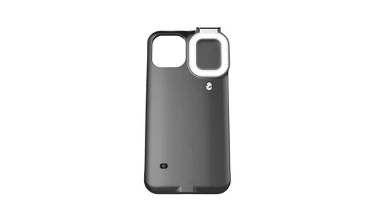 Funda iPhone 12 con Luz LED Anillo para Selfies y Transmisión en Vivo - Image 9