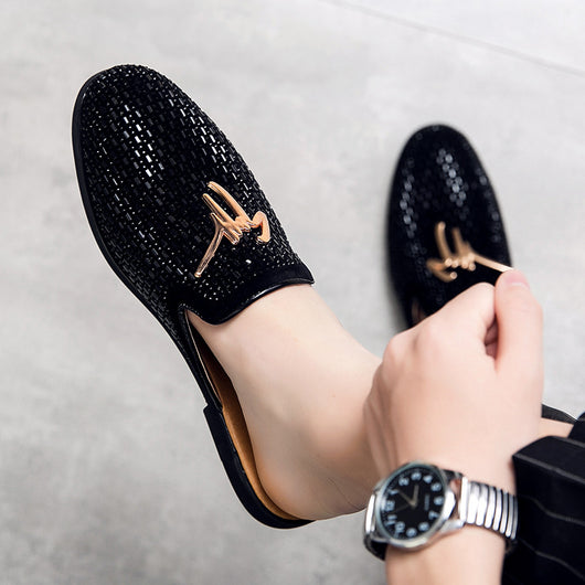 Sandalias Semiformales de Cuero Perforado para Hombre Verano - Image 8