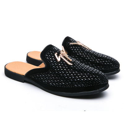 Sandalias Semiformales de Cuero Perforado para Hombre Verano - Image 9