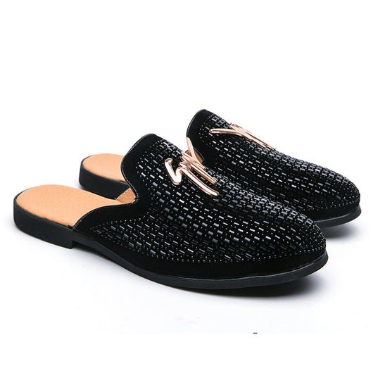 Sandalias Semiformales de Cuero Perforado para Hombre Verano - Image 9