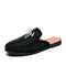 Sandalias Semiformales de Cuero Perforado para Hombre Verano