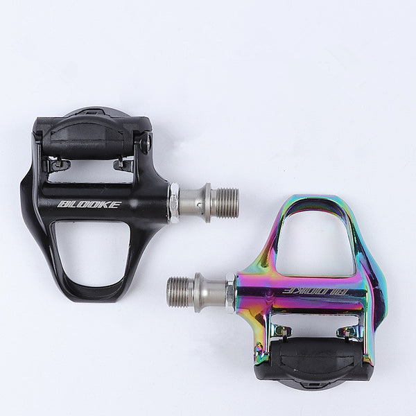 Pedales Autoblocantes SPD de Aluminio Electrochapado para Ruta