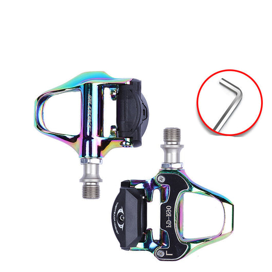 Pedales Autoblocantes SPD de Aluminio Electrochapado para Ruta - Image 3