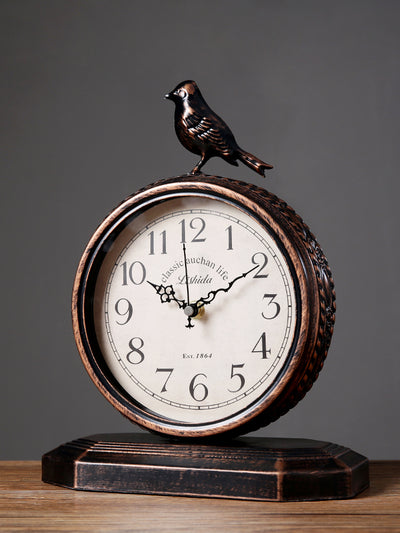 Reloj de Pared Decorativo Estilo Americano para Sala de Estar - Image 10