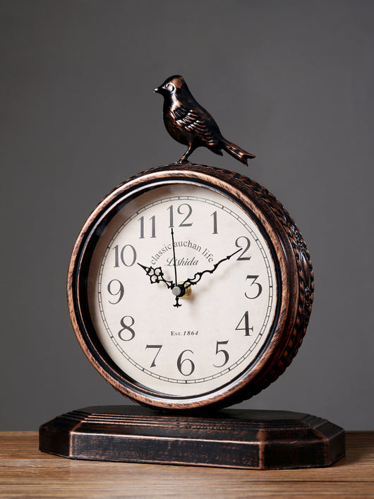 Reloj de Pared Decorativo Estilo Americano para Sala de Estar - Image 10