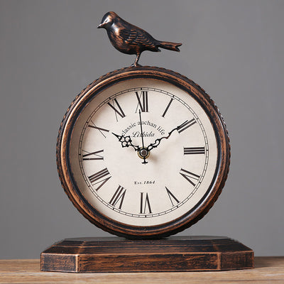 Reloj de Pared Decorativo Estilo Americano para Sala de Estar - Image 17