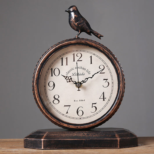 Reloj de Pared Decorativo Estilo Americano para Sala de Estar - Image 18