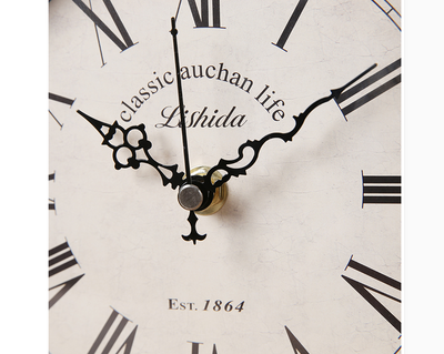 Reloj de Pared Decorativo Estilo Americano para Sala de Estar - Image 7