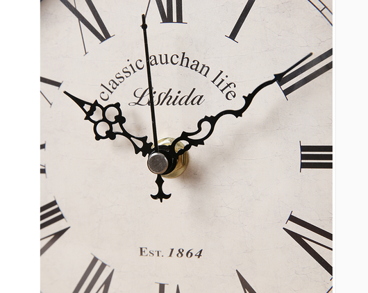 Reloj de Pared Decorativo Estilo Americano para Sala de Estar - Image 7