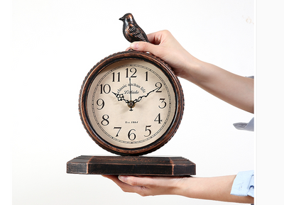 Reloj de Pared Decorativo Estilo Americano para Sala de Estar - Image 8