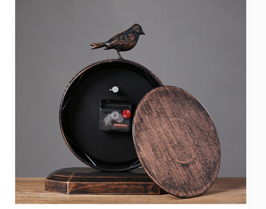 Reloj de Pared Decorativo Estilo Americano para Sala de Estar - Image 6