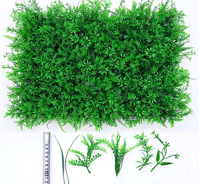 Pared Verde Artificial Modular para Decoración de Bodas y Hogar - Image 13