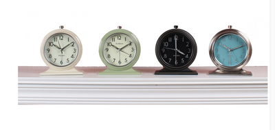 Reloj Despertador Silencioso Retro Grande de Péndulo para Mesita de Noche - Image 10