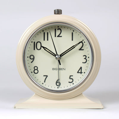 Reloj Despertador Silencioso Retro Grande de Péndulo para Mesita de Noche - Image 2
