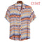 Camisa de Algodón Premium con Cuello Solapa - Colección Flores