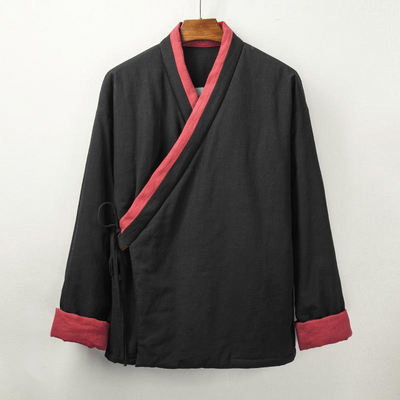 Chaqueta Acolchada Hanfu de Algodón y Lino - Image 7