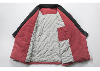 Chaqueta Acolchada Hanfu de Algodón y Lino - Image 10