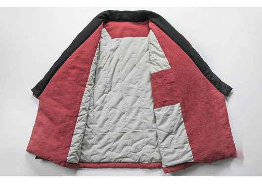 Chaqueta Acolchada Hanfu de Algodón y Lino - Image 10