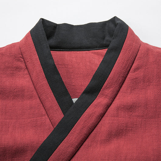Chaqueta Acolchada Hanfu de Algodón y Lino - Image 11