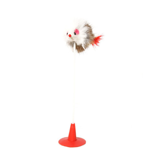 Juguete Interactivo para Gatos con Pluma y Resorte - Image 11