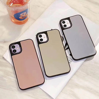 Funda Espejo Protectora Compatible con Apple, Carcasa con Letras - Image 19