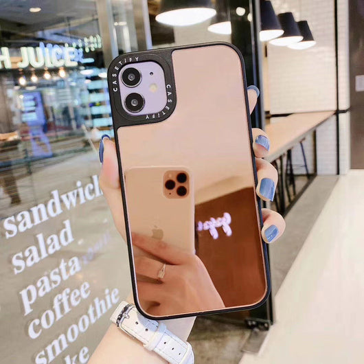 Funda Espejo Protectora Compatible con Apple, Carcasa con Letras - Image 20