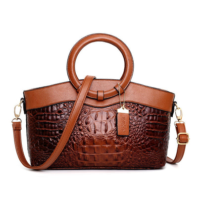 Bolso de Moda Europeo para Mujer con Patrón de Piedra y Asa Diagonal - Image 13