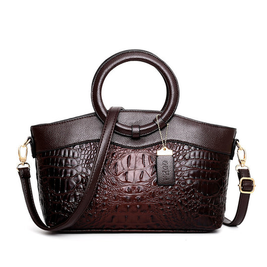 Bolso de Moda Europeo para Mujer con Patrón de Piedra y Asa Diagonal - Image 6