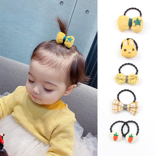 Bandas Elásticas Suaves para Cabello Infantil - Sin Dolor
